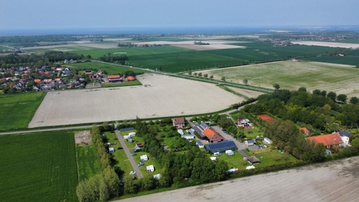 camping, Noordwelle en Noordzee 1
